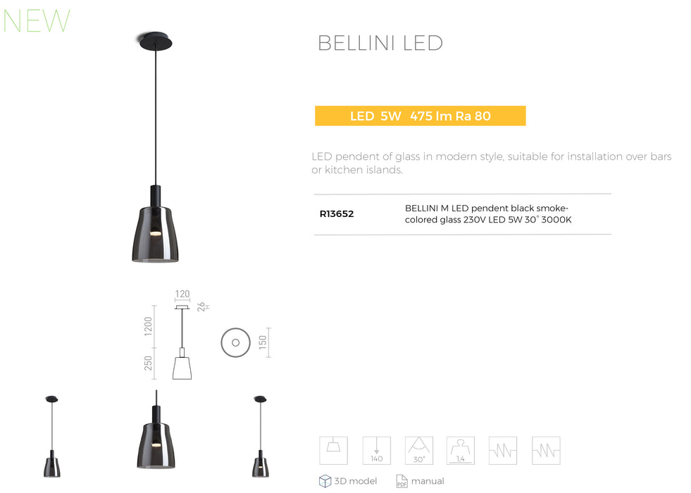 BELLINI LED - Pendant Lamp