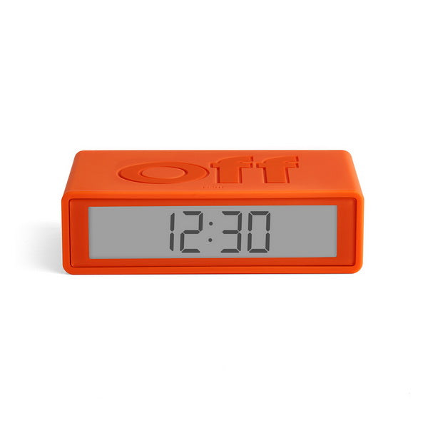 FLIP+ Radio-controlled reversible LCD alarm clock (EU)
