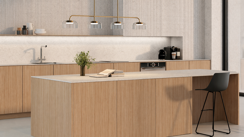 Pendant Lights Over a Kitchen Island | HBellorin Interior Design Guide