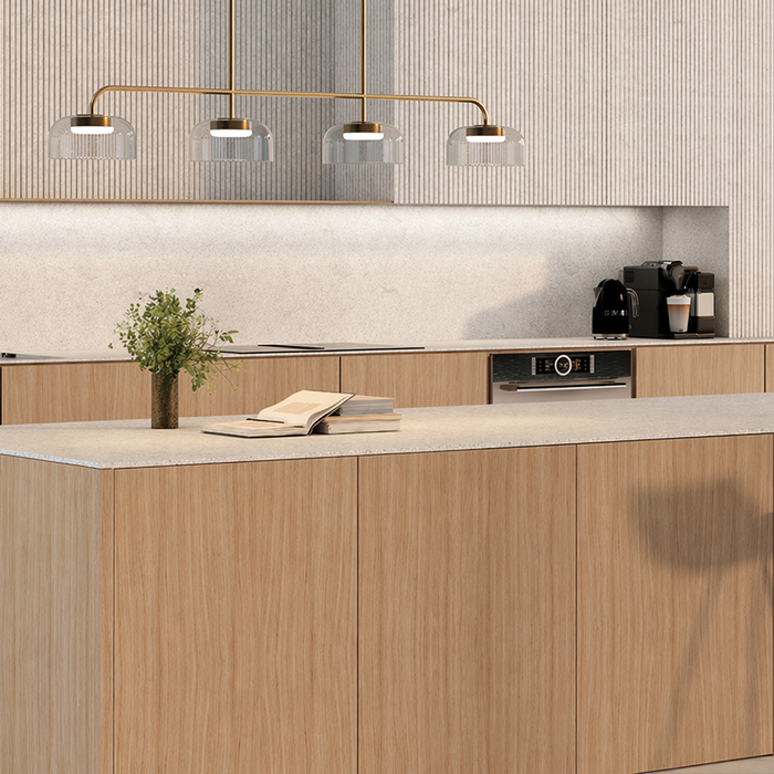 Pendant Lights Over a Kitchen Island | HBellorin Interior Design Guide