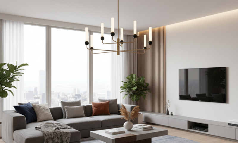 How to Light a Living Room for a Warm and Well-Designed Atmosphere