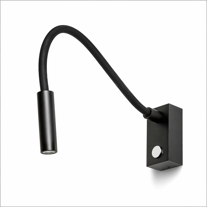 AIM Gömbölyű Nyakú LED - Rugalmas Fali Olvasólámpa (Rendl Light)