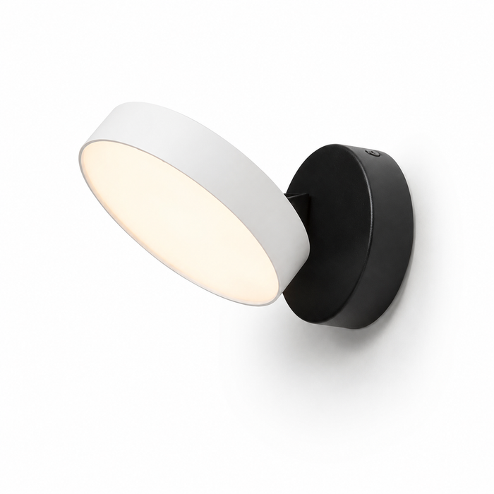 ARETHA Adjustable LED Surface-Mounted Spotlight — White & Black Integrated LED Ceiling & Wall Light (Rendl Light)