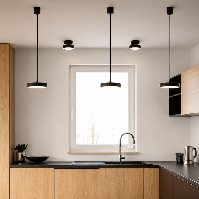 ARETHA Adjustable LED Surface-Mounted Spotlight — White & Black Integrated LED Ceiling & Wall Light (Rendl Light)