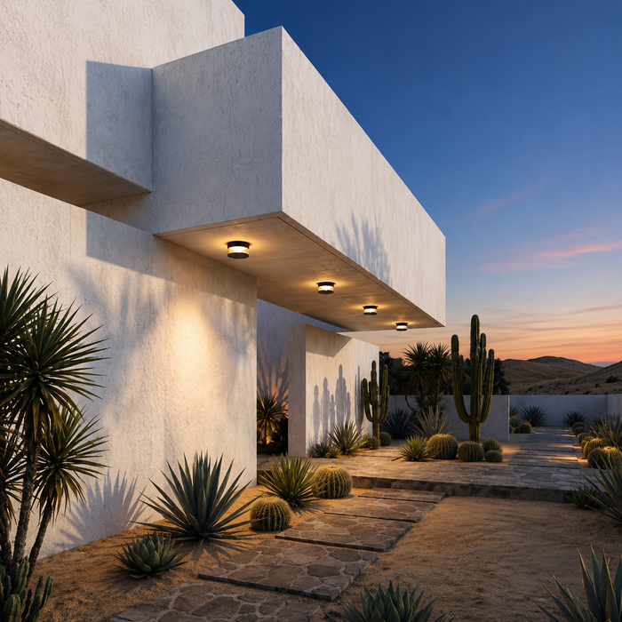 BRENDA Outdoor Surface-Mounted —  LED Wall Lamp (Rendl Light)