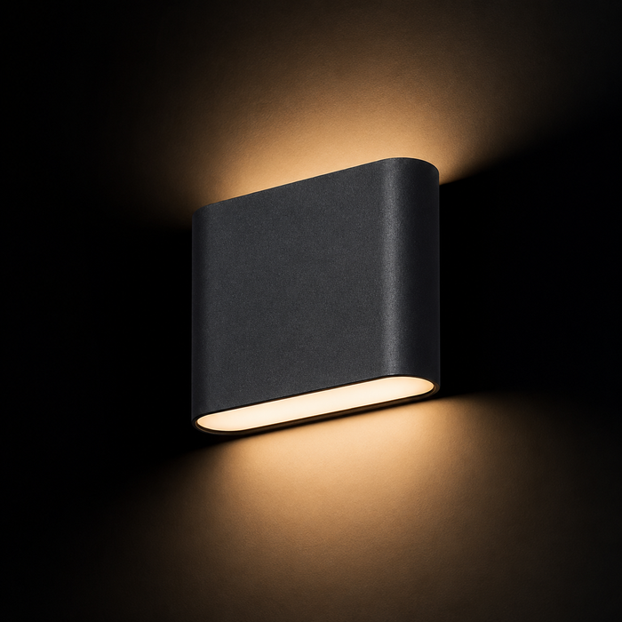 CHOIX 114 Outdoor LED Wall Lamp —  Up & Down Anthracite Wall Light (Rendl Light)