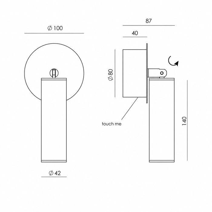 TURA — Wall Lamp by JF Sevilla | Aromas del Campo