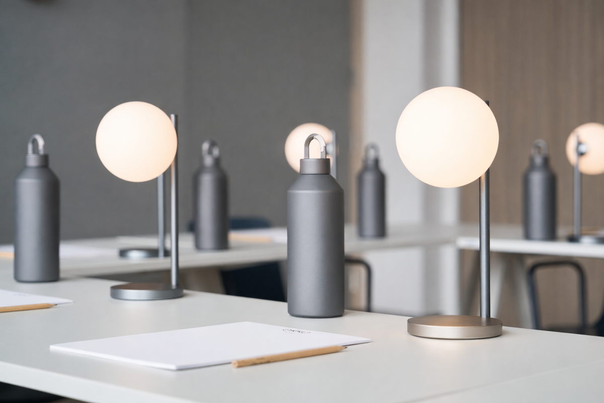 Bubble Lamp LED – Indoor table Light (Alain Berteau, Lexon)