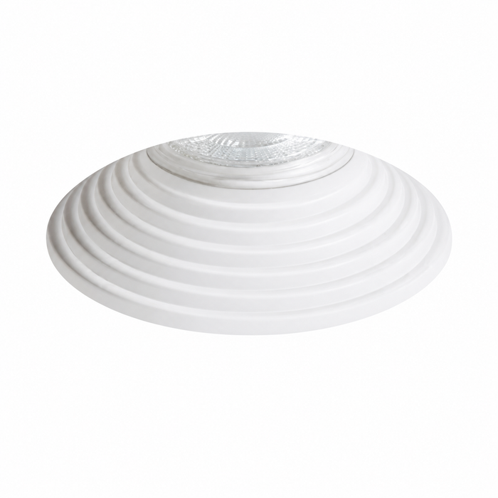 DANTOR Plaster Recessed Spotlight — Paintable GU10 Ceiling Light (Rendl Light)