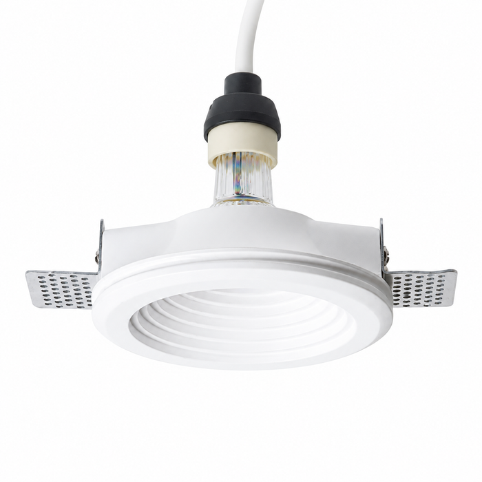 DANTOR Plaster Recessed Spotlight — Paintable GU10 Ceiling Light (Rendl Light)