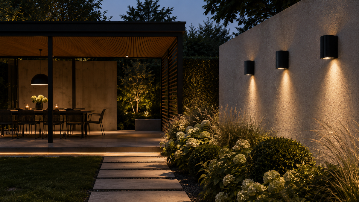 ESTELA —  1xGU10 Outdoor Wall Sconce (Faro Barcelona)