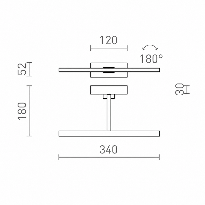 FRESCO 34 Adjustable LED Picture Wall Light — Matte Black, Old Copper (Rendl Light)