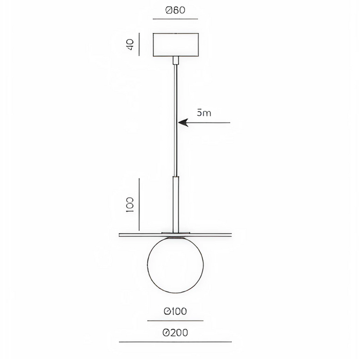 MIRO S Pendant Lamp – (AC Studio, 2021, Aromas del Campo)