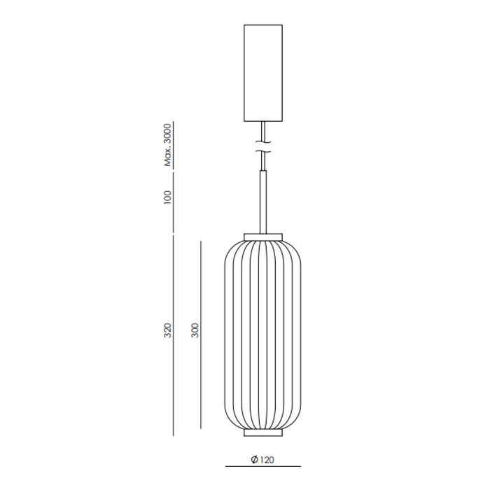 ELMA S Pendant Lamp – Indoor Pendant Light (José Fornas, Aromas del Campo)