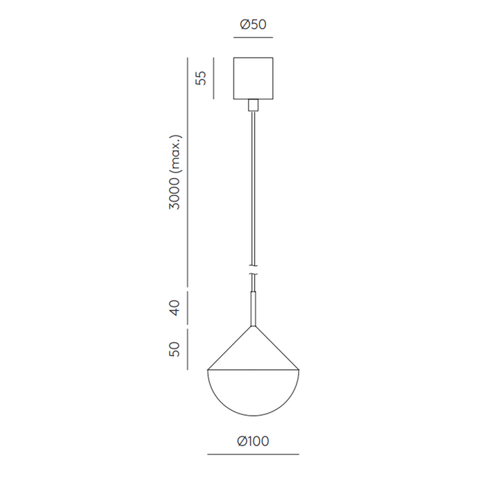 NINO Pendant Lamp – Indoor Pendant Light (JF Sevilla, Aromas del Campo)