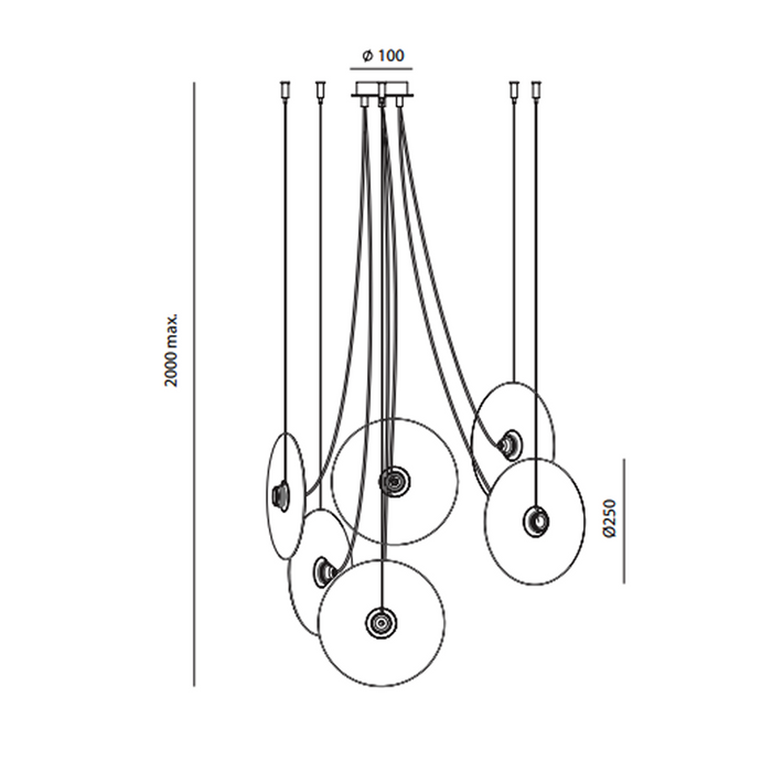 FEST Pendant Lamp – Indoor Pendant Light (JF Sevilla, Aromas del Campo)