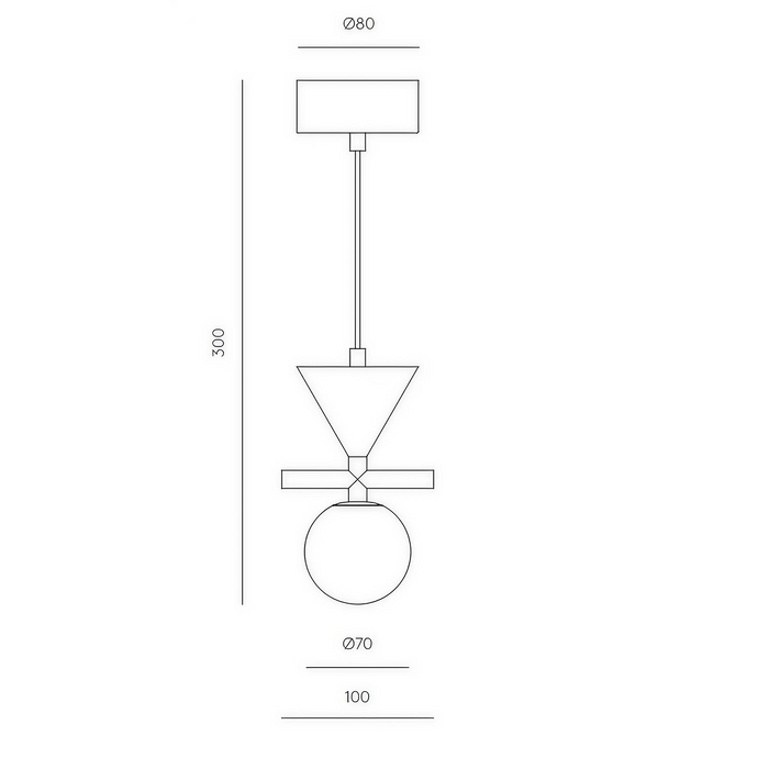 ONETA S Pendant Lamp – Indoor Pendant Light (JF Sevilla, 2022, Aromas del Campo)