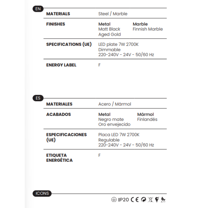 ICONIC Pendant Lamp – Indoor Pendant Light (Agus Gascón, 2022, Aromas del Campo)