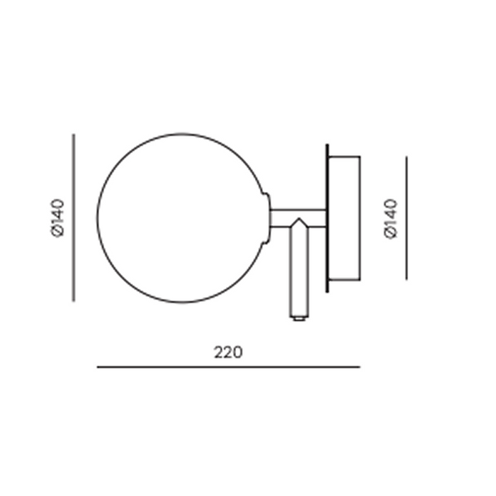 ATOM Wall Lamp – Indoor Wall Light (AC Studio, Aromas del Campo)