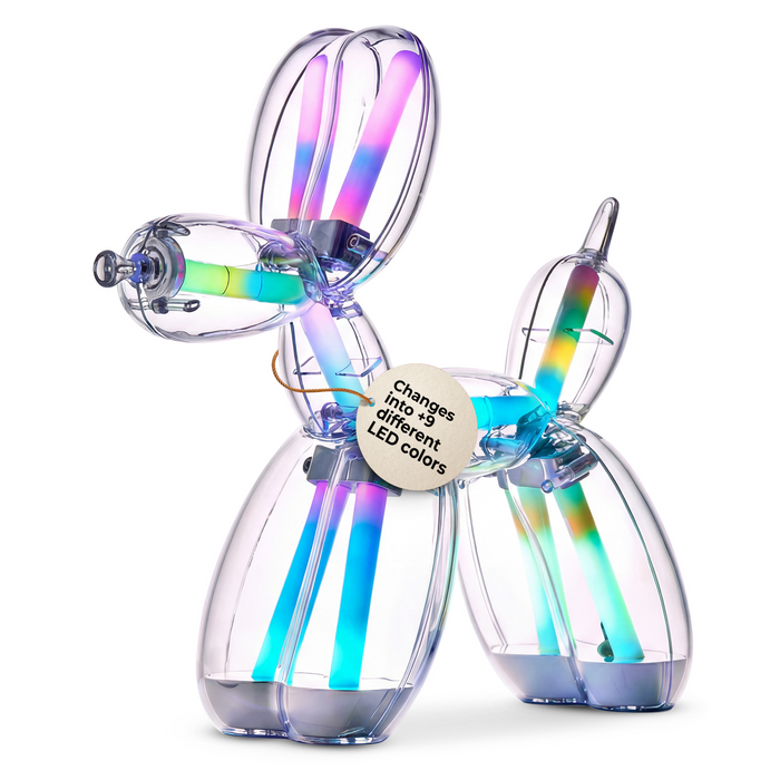 Lufi Kutya Lámpa LED Lámpa – Belső Asztali Világítás (Jeff Koons, Lexon)