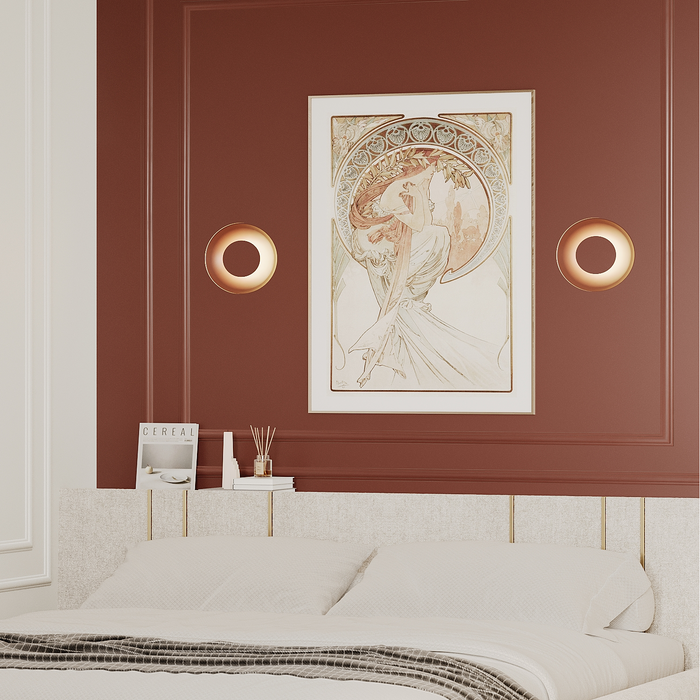 NAVI White Wall Lamp – Indoor Recessed Wall & Ceiling Lamp (Faro Barcelona)