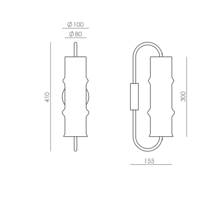 CANNA Wall Lamp – Indoor Wall Light (Agus Gascón, 2023, Aromas del Campo)