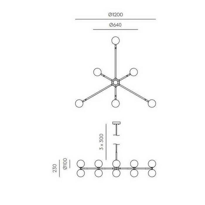 DALT L Pendant Lamp –  Indoor Pendant Light (Pepe Fornas, Aromas del Campo)