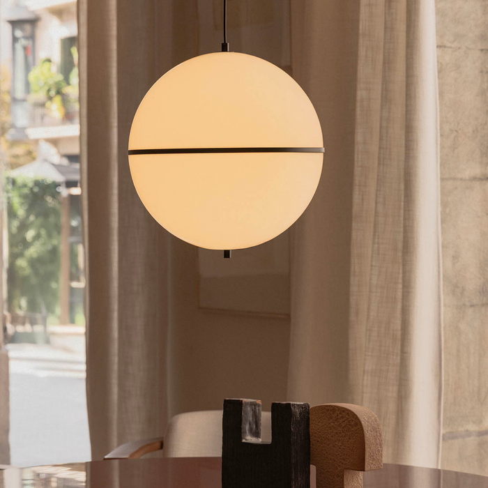 DOME M Black Pendant Lamp – Indoor (Faro Lab, Faro Barcelona)