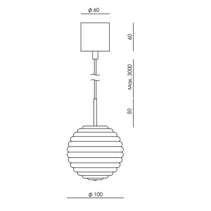 DOUL S Pendant Lamp – Indoor Pendant Light (Agus Gascón, 2023, Aromas del Campo)
