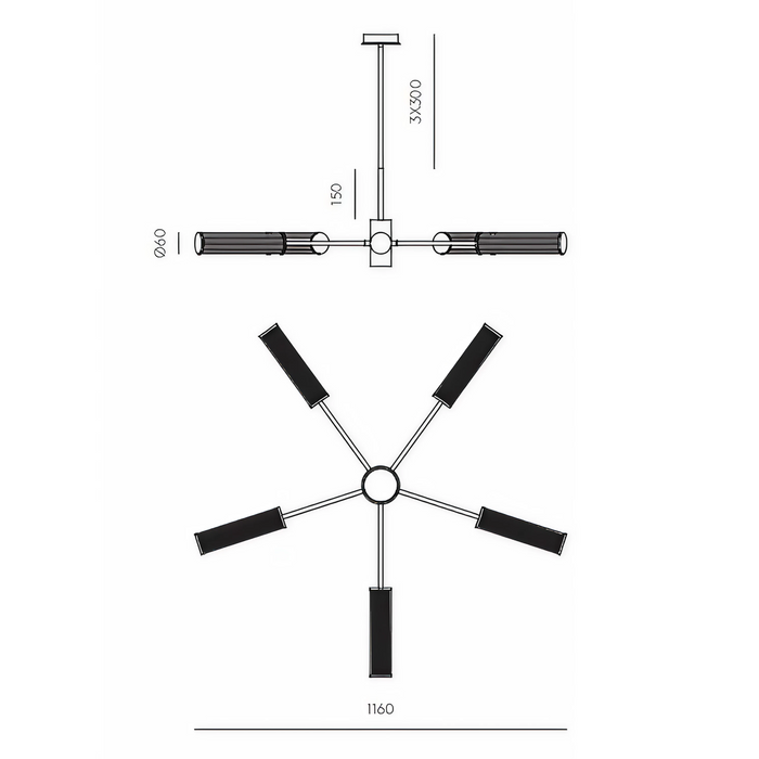 ISON L Pendant Lamp – Indoor Pendant Light (Pepe Fornas, Aromas del Campo)