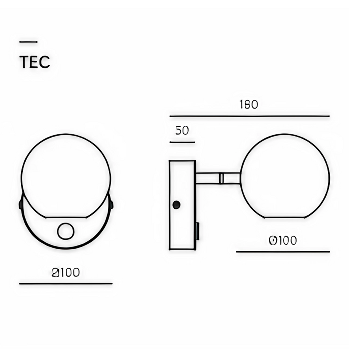 LITA Wall Lamp – Indoor Wall Light (Pepe Fornas, Aromas del Campo)