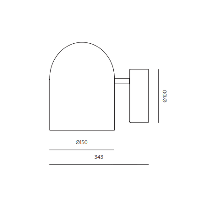 LUCA Wall Lamp – Indoor Wall Light (AC Studio, 2017, Aromas del Campo)