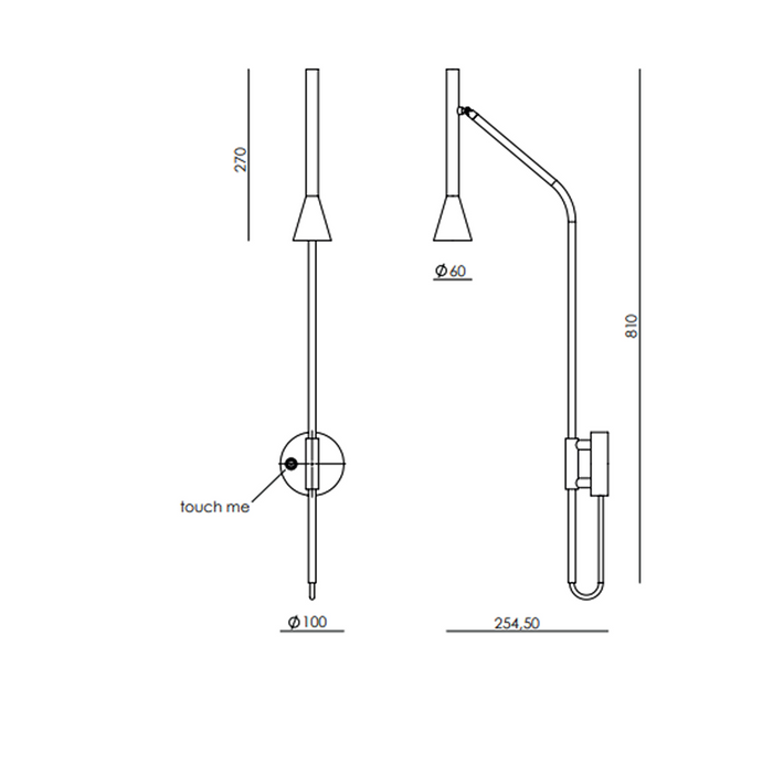 LYB Wall Lamp – Integrated LED Wall Light (Pepe Fornas, Aromas del Campo)