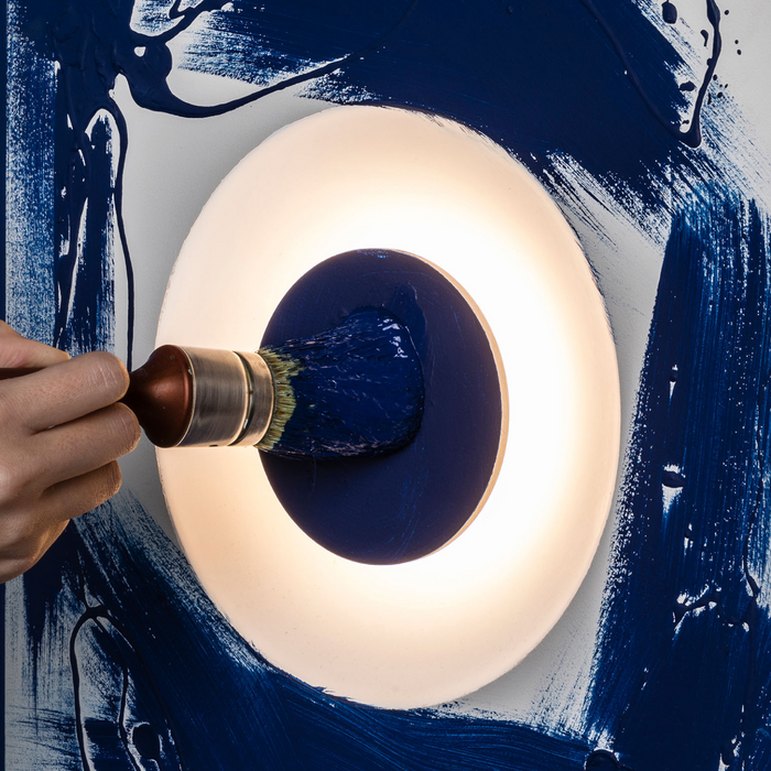 NAVI White Wall Lamp – Indoor Recessed Wall & Ceiling Lamp (Faro Barcelona)
