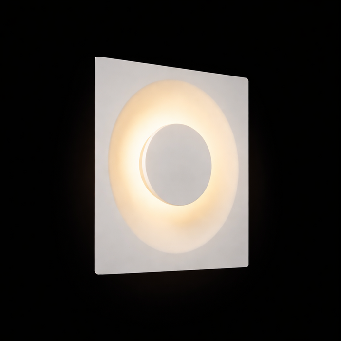 NAVI White Wall Lamp – Indoor Recessed Wall & Ceiling Lamp (Faro Barcelona)