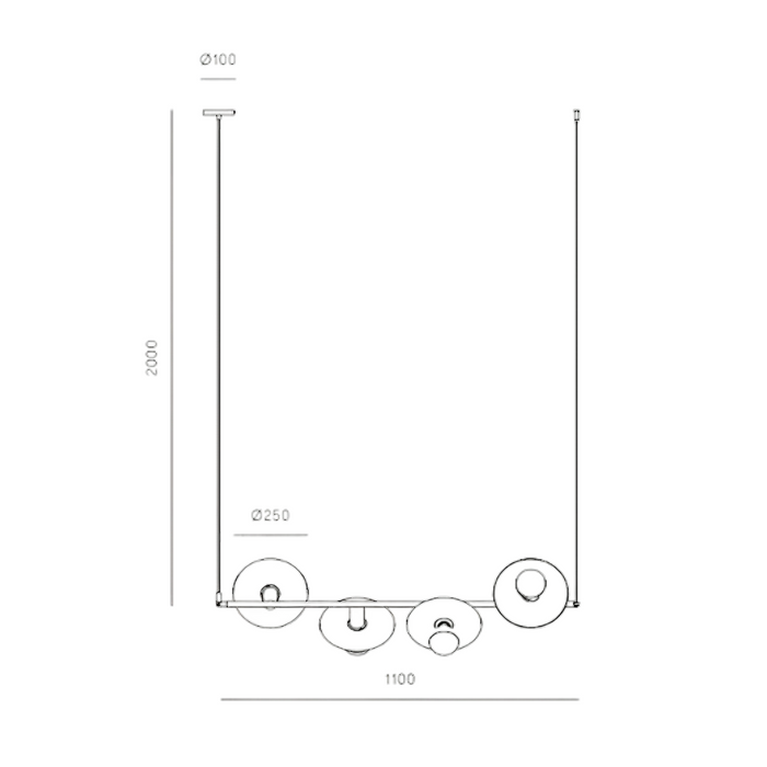 OHLALA Pendant Lamp – Indoor Pendant Light (AC Studio, Aromas del Campo)