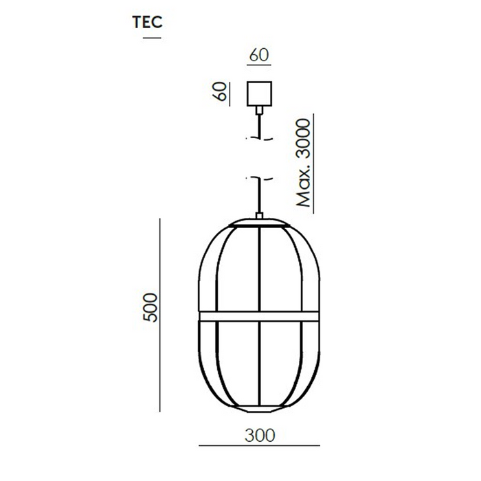 PULL L Pendant Lamp – Indoor Pendant Light (AC Studio, Aromas del Campo)