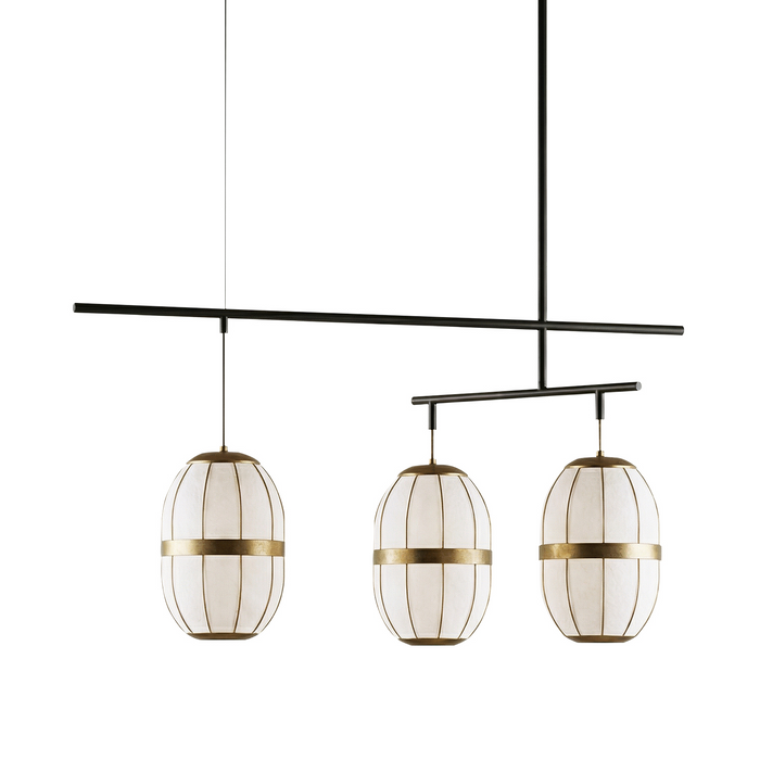 PULL Triple Pendant Lamp – Indoor Pendant Light (AC Studio, Aromas del Campo)