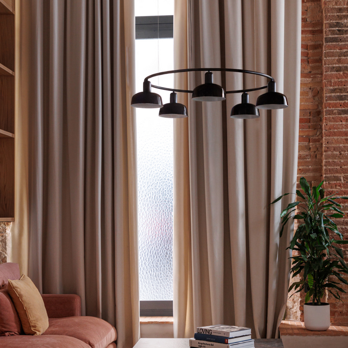 TATAWIN S 5L  Modern Circular Pendant Lamp (Adolfo Abejón, Faro Barcelona)