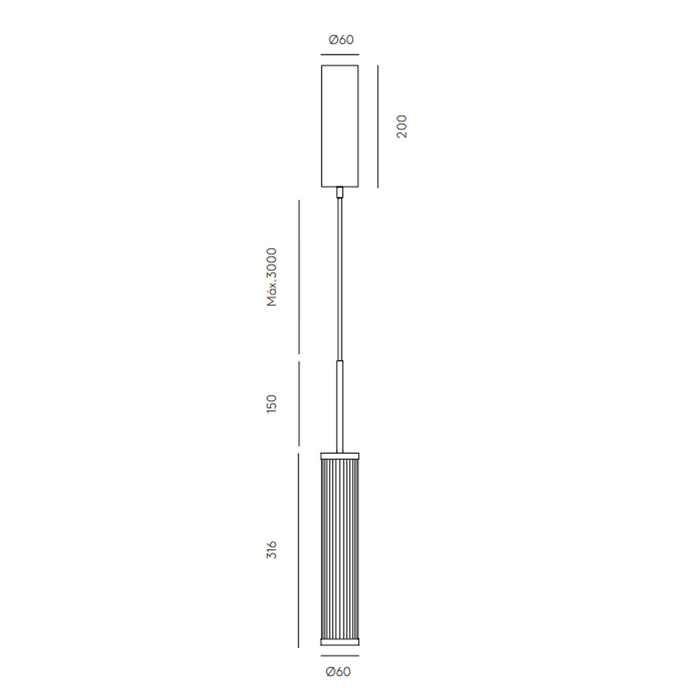 ISON S Pendant Lamp – Indoor Pendant Light (Pepe Fornas, Aromas del Campo)