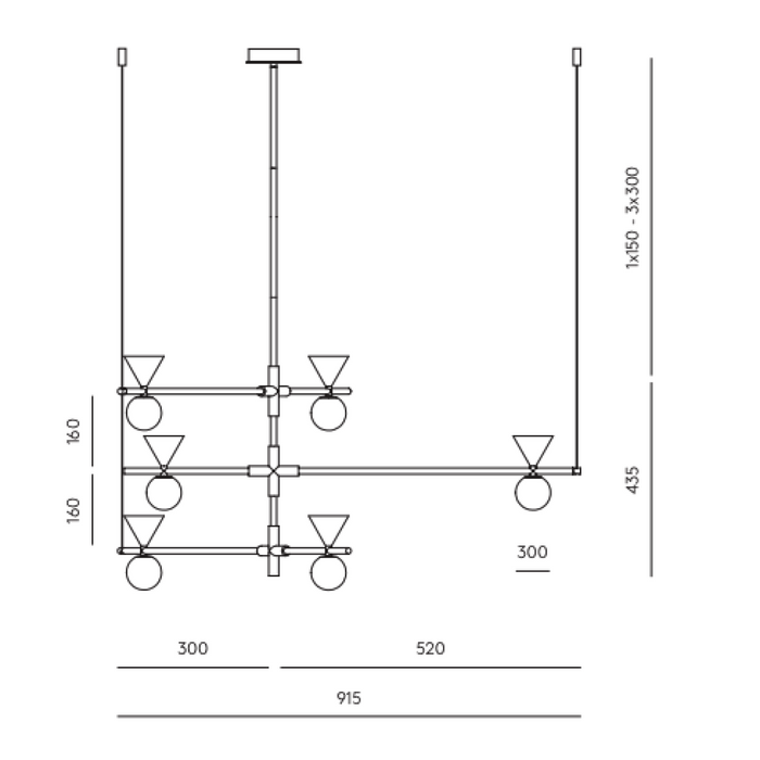 ONETA L Pendant Lamp – Indoor Pendant Light (JF Sevilla, 2022, Aromas del Campo)