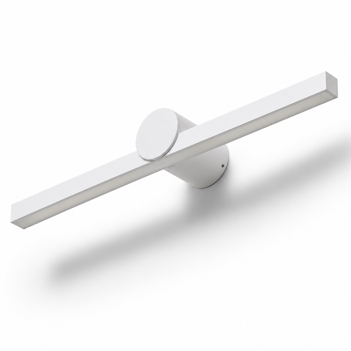 LUISA 60 Linear LED Bathroom Wall Light — Black (Rendl Light)