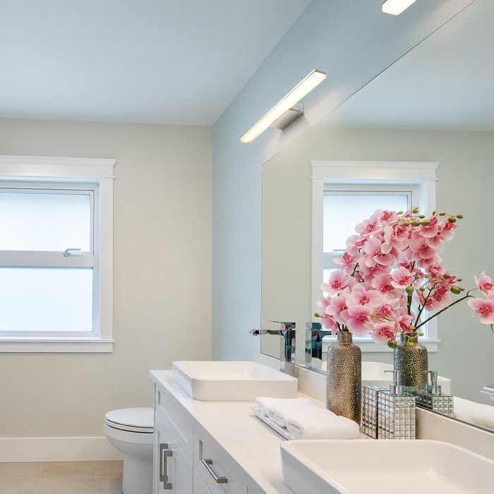 MAREA 60 LED Bathroom Wall Lamp — IP44 Linear Mirror Light (Rendl Light)