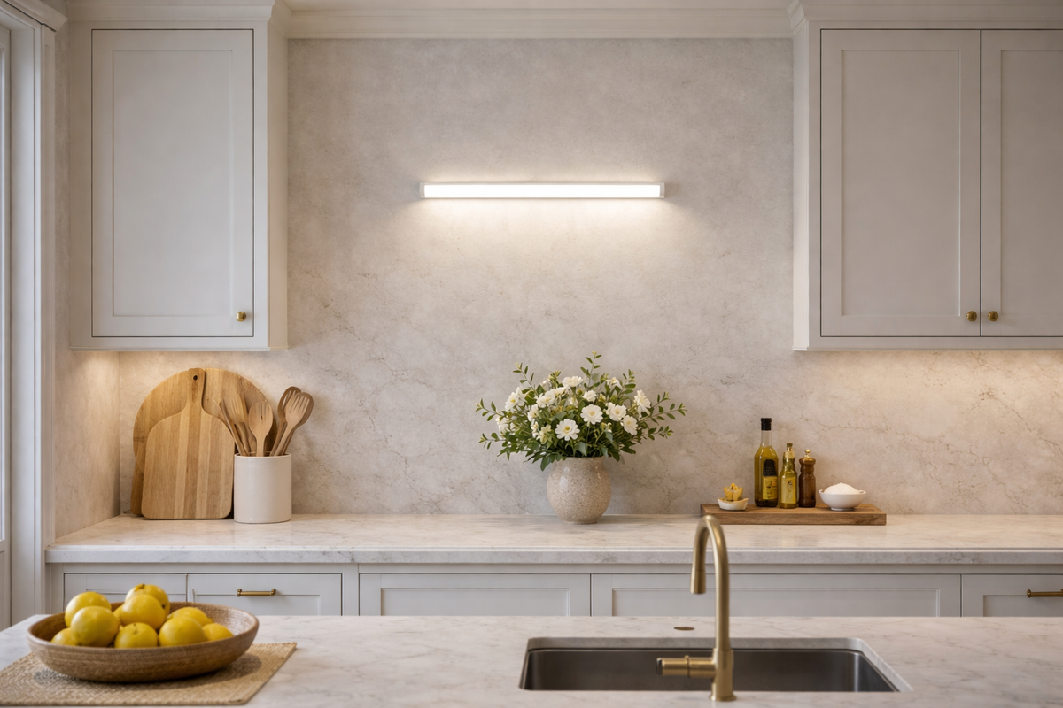 MARINA 90 Wall Lamp - Linear Up/Down Bathroom Light (Rendl Design)