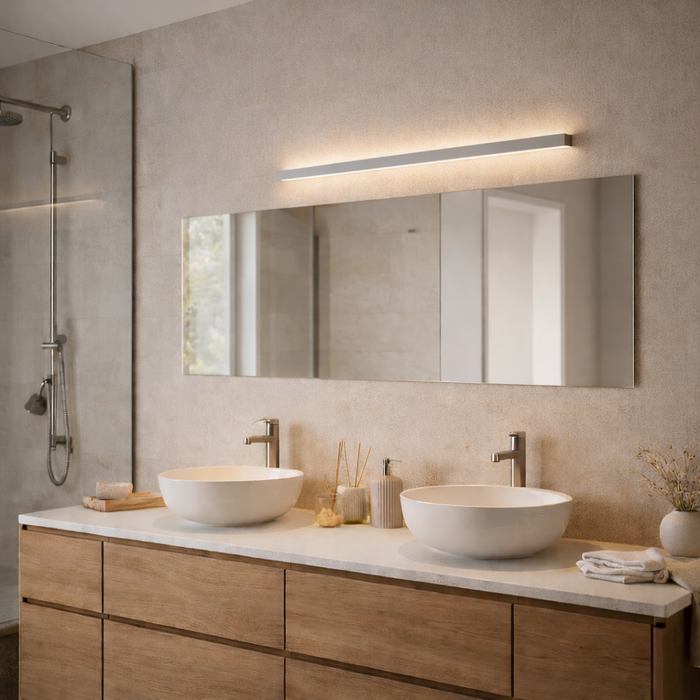 MARINA 90 Wall Lamp - Linear Up/Down Bathroom Light (Rendl Design)