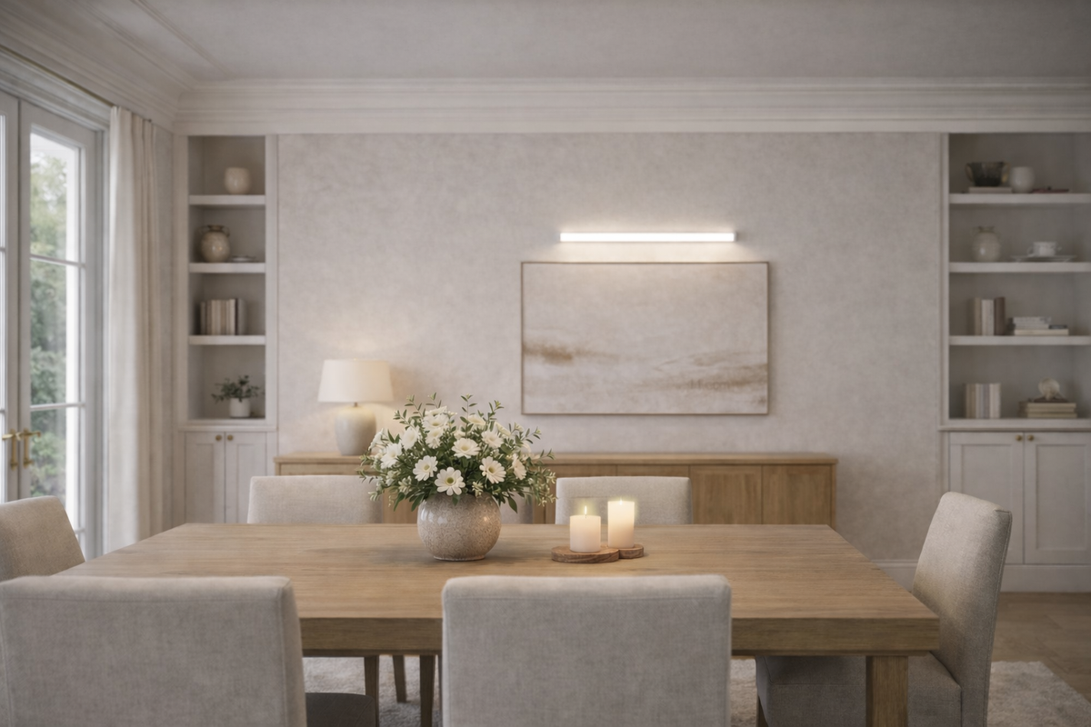 MARINA 90 Wall Lamp - Linear Up/Down Bathroom Light (Rendl Design)