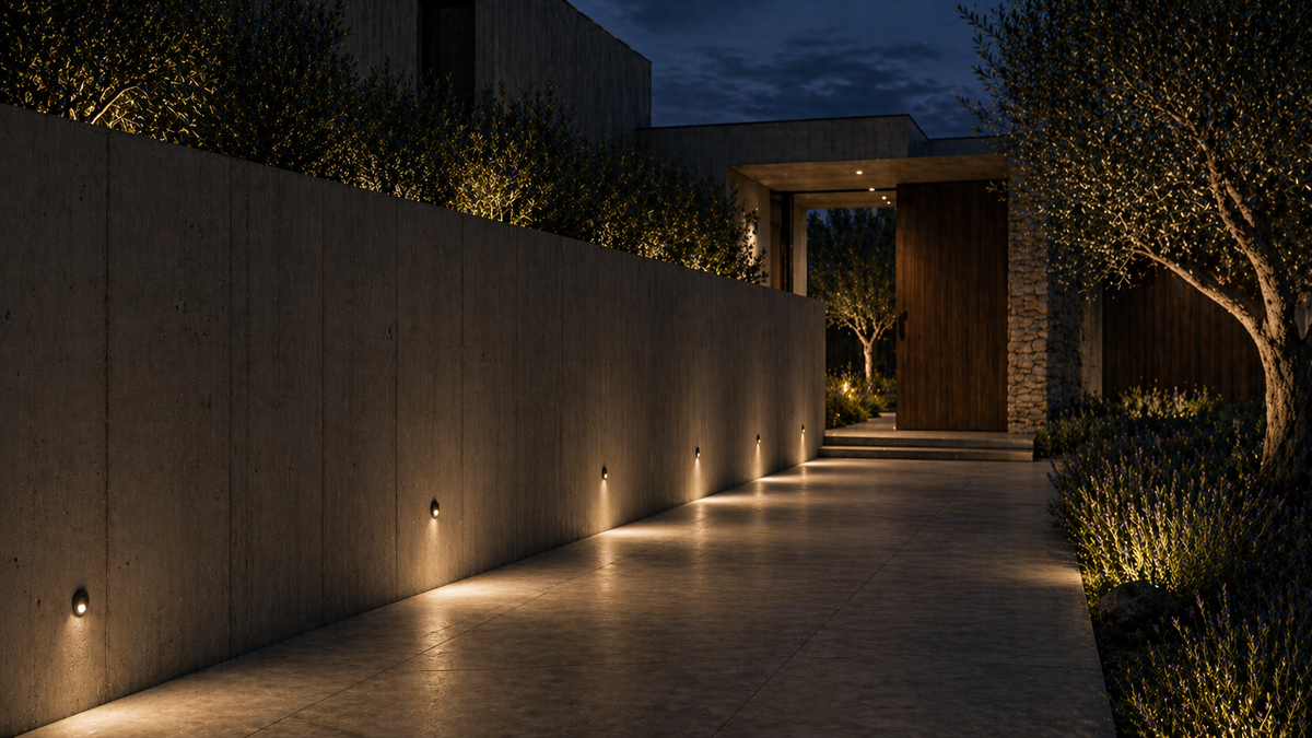 MEMPHIS R LED - Süllyesztett Fali Orientáló Lámpa (Rendl Light)