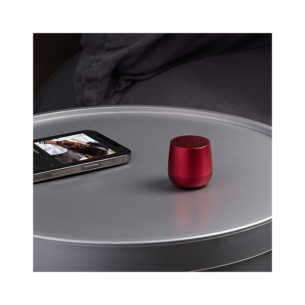 MINO+ ALU - Wirelessly rechargeable 3W Bluetooth speaker