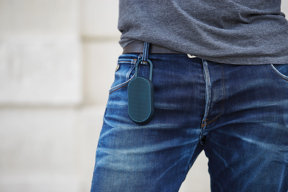 MINO T -Bluetooth speaker with integrated carabiner