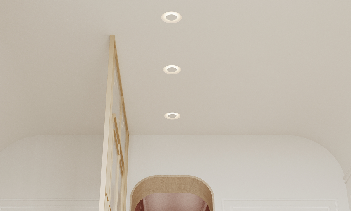 NAVI White Wall Lamp – Indoor Recessed Wall & Ceiling Lamp (Faro Barcelona)